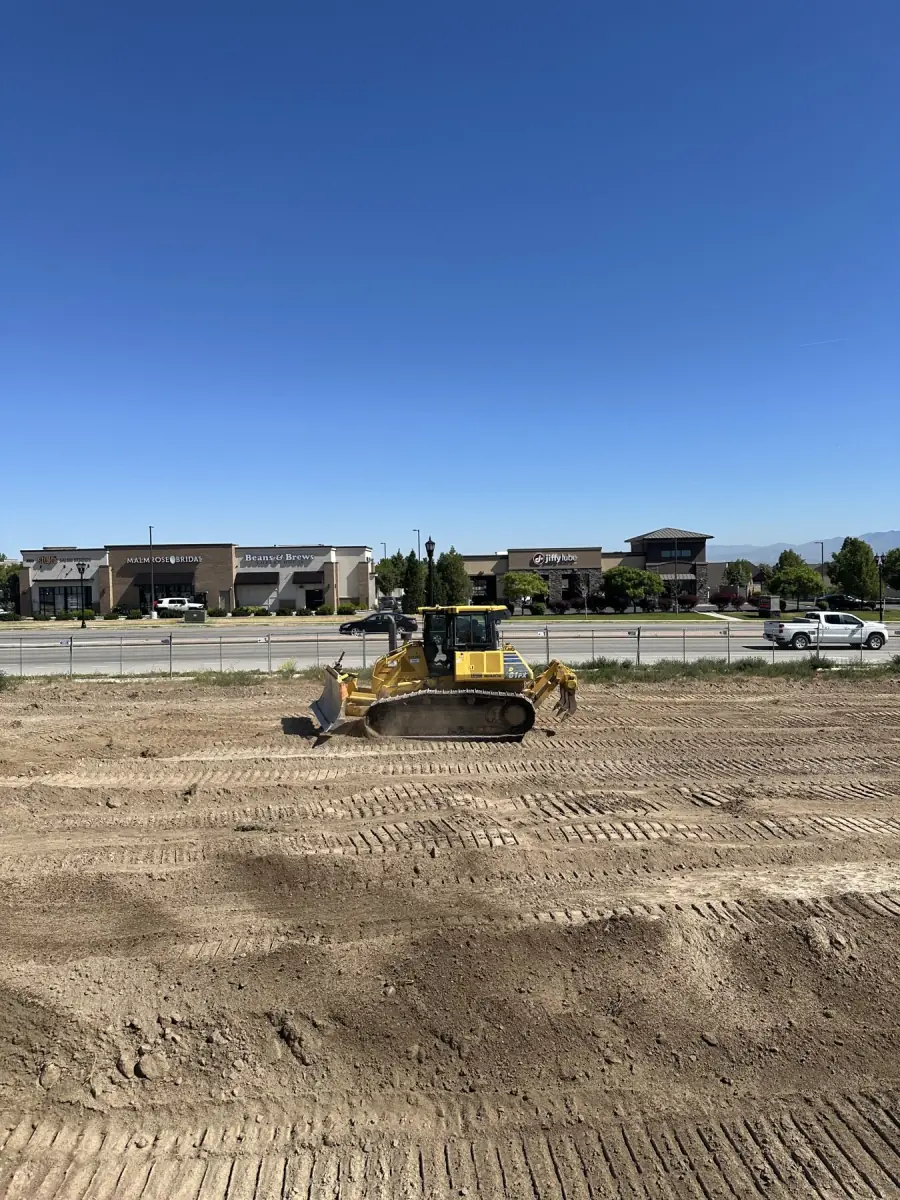 Cadoava mass grading raw land into build-ready lots in Utah